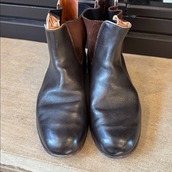 John Frith & Sons mens 8 brown solid Australian leather Chelsea boots EUC main image 6
